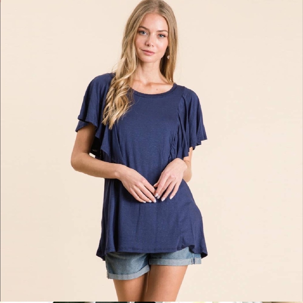 Ranna ruffle top